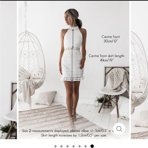 Two sisters Rivers Dress white - Picture 5 of 8